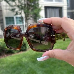 NWOT CHRISTIAN DIOR Tortoise Sunglasses Signature S1U